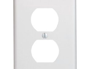 Leviton 80503-W Plaque murale pour prise d'appareil