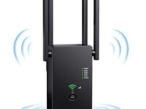 PAKESI Amplificateur de signal d'extension WiFi