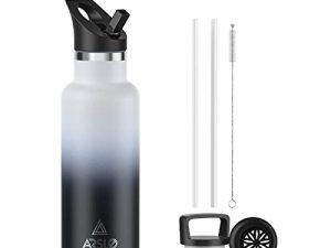 Arslo Bouteilles d'eau à double paroi en