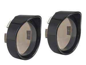 NTHREEAUTO Couvercle de lentille de clignotant fumé