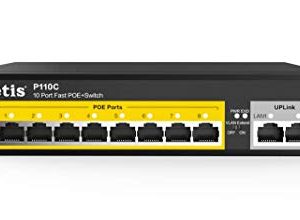Netis P110C 8 POE+2 Uplink 100M Standard