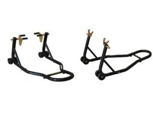 ALPHA MOTO Support de moto noir pour