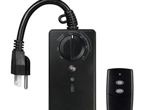 BN-LINK Minuterie d'éclairage extérieur étanche 15 A