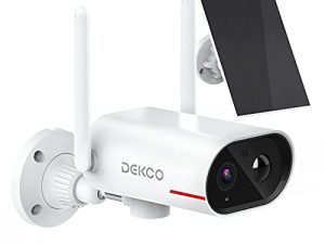Caméra de sécurité extérieure sans fil DEKCO
