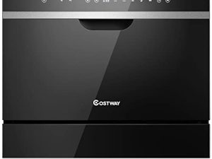 COSTWAY Lave-vaisselle de comptoir