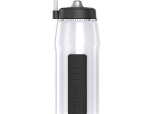 Bouteille d'hydratation thermos compressible avec longue paille