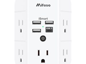 Rallonge de prise murale avec ports USB