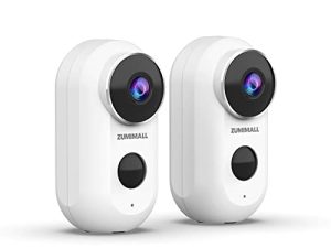ZUMIMALL Caméras de sécurité sans fil pour