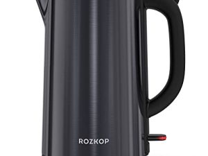 ROZKOP Bouilloire électrique à double paroi en