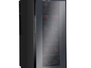 Ivation Refroidisseur/refroidisseur à vin thermoélectrique rouge et