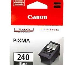 Cartouche d'encre noire Canon PG-240 compatible avec