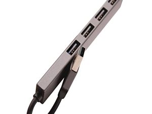 Satson USB Hub 4-en-1 Portable en alliage
