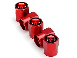 WOSITE Lot de 5 capuchons de valve