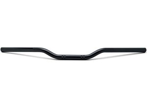 Krator Moto Guidon 7/8" Noir Euro Style