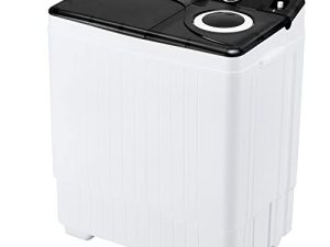 Homguava Machine à laver portable Capacité 11