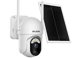 SOLIOM Caméras de sécurité solaires extérieures sans