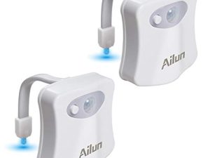 Lot de 2 veilleuses de toilettes par