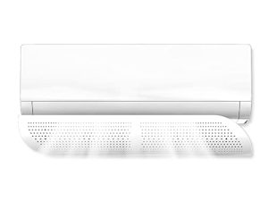 Déflecteur de vent pliable pour climatisation