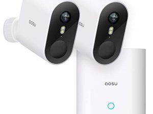 Caméras de sécurité AOSU sans fil pour