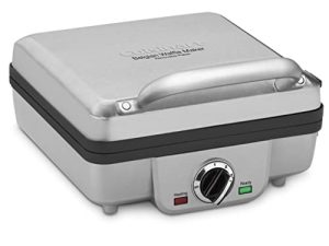 Cuisinart WAF-300P1 Gaufrier belge avec assiettes à