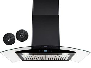 AKDY 217 CFM Hotte de cuisine murale