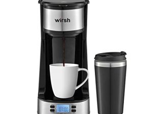 wirsh Cafetière à service unique - Petite