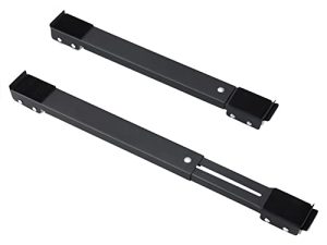 Supports de machine à laver portables noirs