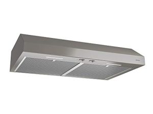 Broan-NuTone BCSEK130SL Glacier Hotte de cuisine convertible