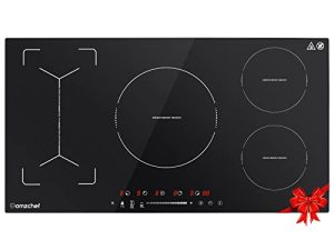 AMZCHEF Table de cuisson électrique 36 pouces