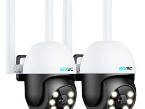 Lot de 2 caméras de sécurité SV3C