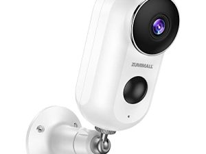 ZUMIMALL Caméra de sécurité extérieure 2K