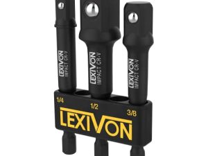 LEXIVON Jeu d'adaptateurs de douilles à chocs