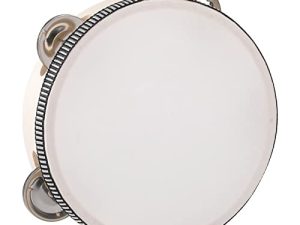 Tambourin pour adultes Tambourin en bois à