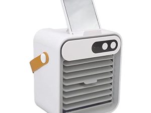 Climatiseur Vent Fort ABS Cuir Mini Climatiseur