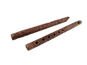Indian Glance Flûte Traditionnelle en Bois Grand