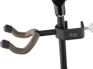 String Swing Mic Stand Guitar Hanger -