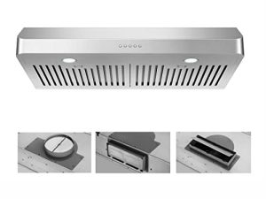 Hotte de cuisine sous armoire de 30