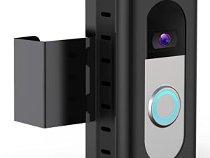 QIBOX Support de sonnette vidéo antivol compatible