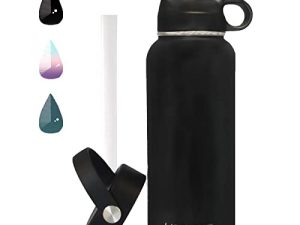 Bouteille d'eau isotherme en acier inoxydable avec