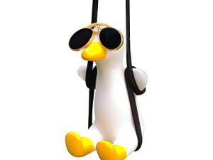 Swing Duck Voiture Ornement Suspendu Mignon Swing