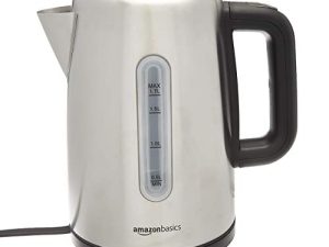 Amazon Basics Bouilloire électrique portable rapide en