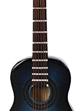 ALANO Bleu Modèle de Guitare Miniature Ornements