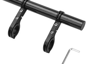 Vélo Guidon Extender Lampe Lumière Téléphone Support