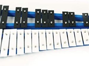 Xylophone Glockenspiel soprano professionnel en bois bleu