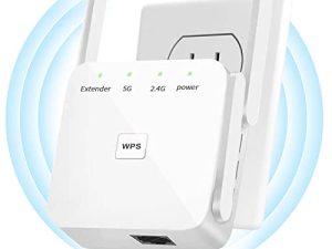 Amplificateur WiFi d'extension WiFi avec port Ethernet