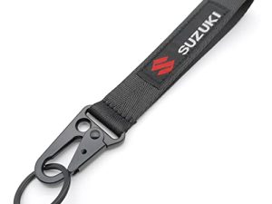 1 pièces porte-clés brodé porte-clés pour Suzuki