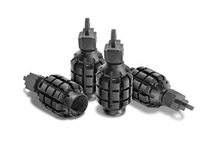 Lot de 4 capuchons/couvercles de tige de
