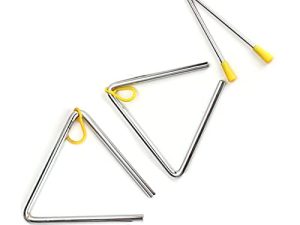 Instruments de musique triangulaires en acier