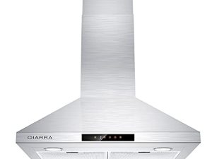 CIARRA Hotte de cuisinière 30 pouces 450
