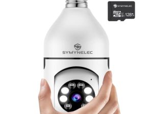 SYMYNELEC Caméra de sécurité WiFi Intérieur